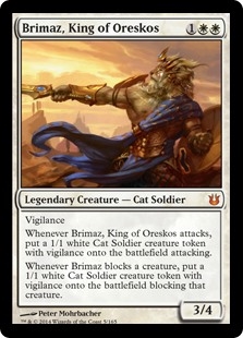Brimaz, King of Oreskos Born of the Gods